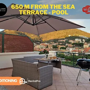 650 Metri Dal Mare - Wifi - Terrazzo - Piscina - A/c Pietra Ligure